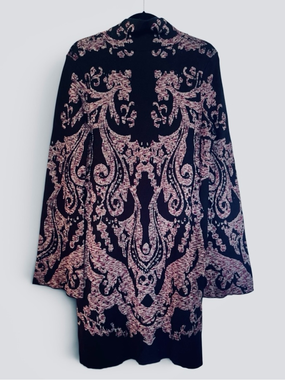 Free People Modern Love Size Large Cotton Knit Mini Sweater Dress - Picture 9 of 9